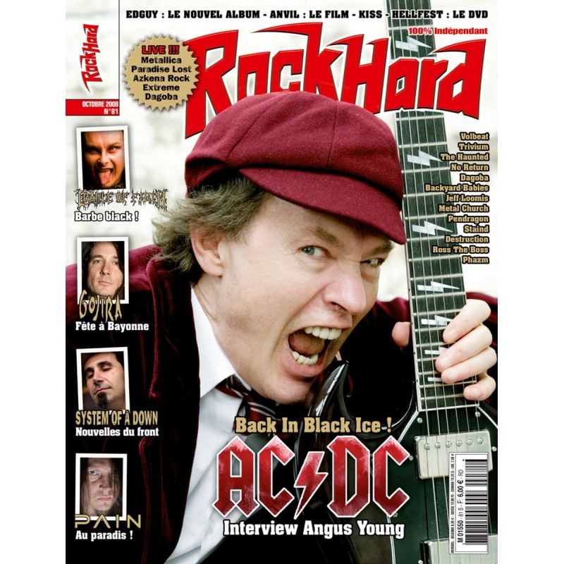 Couverture du Rock Hard n°81