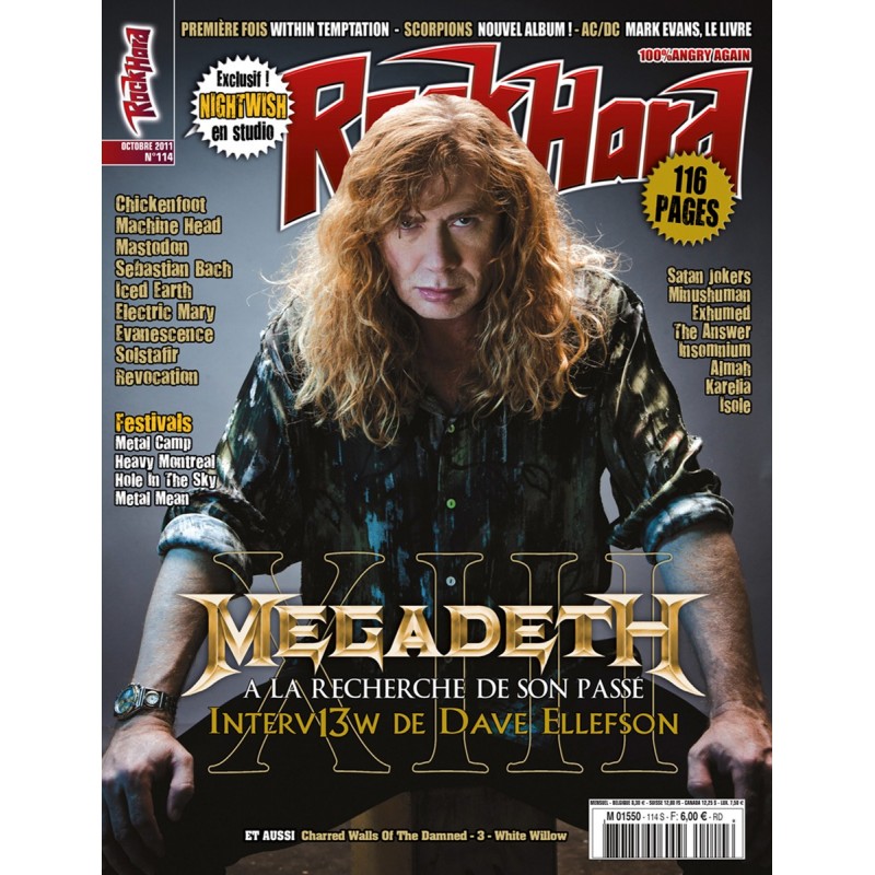 Couverture du Rock Hard n°114