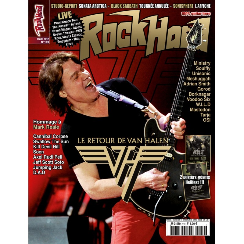 Couverture du Rock Hard n°119