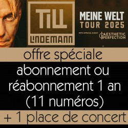 Abonnement Rock Hard 1 an -...