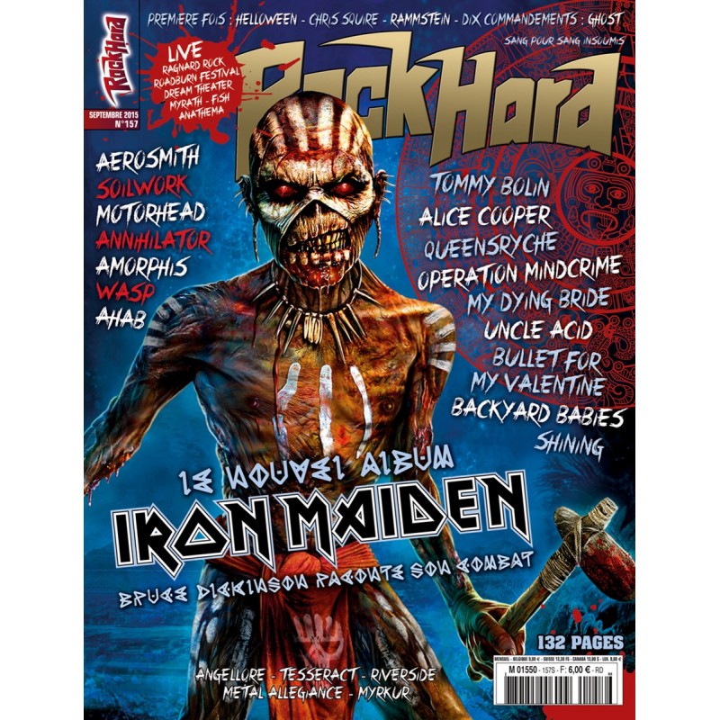Couverture du Rock Hard n°157