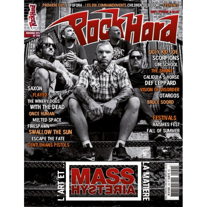 Couverture du Rock Hard n°159