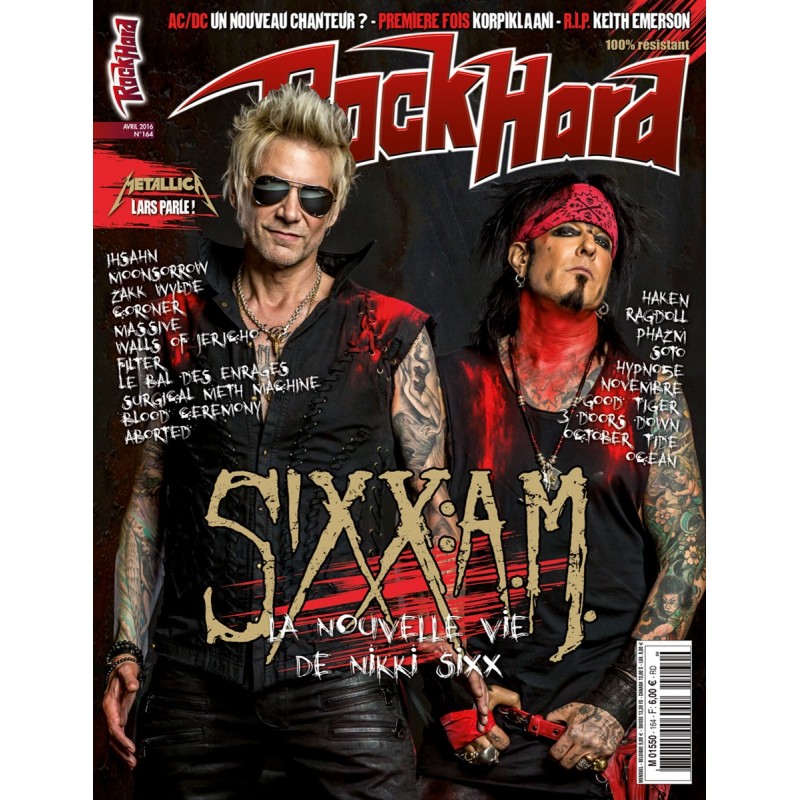 Couverture du Rock Hard n°164