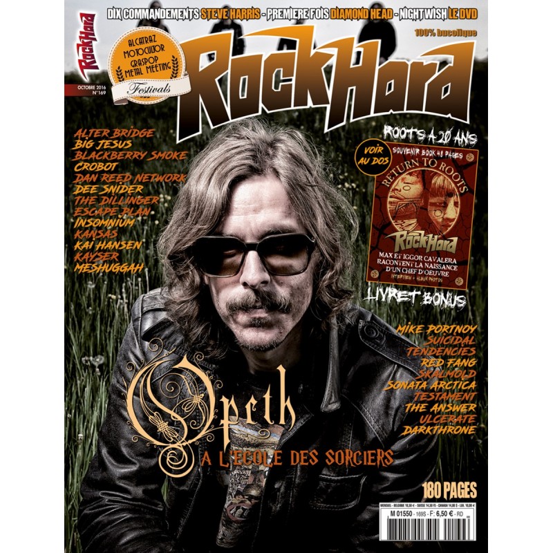 Couverture du Rock Hard n°169