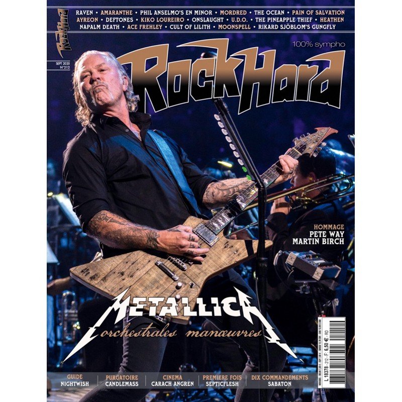 Couverture du Rock Hard n°212