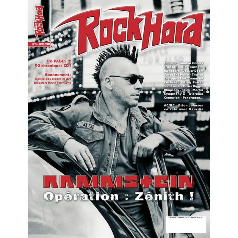 Couverture du Rock Hard n°5