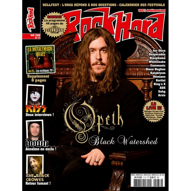 Couverture du Rock Hard n°77 Couverture du Rock Hard n°77