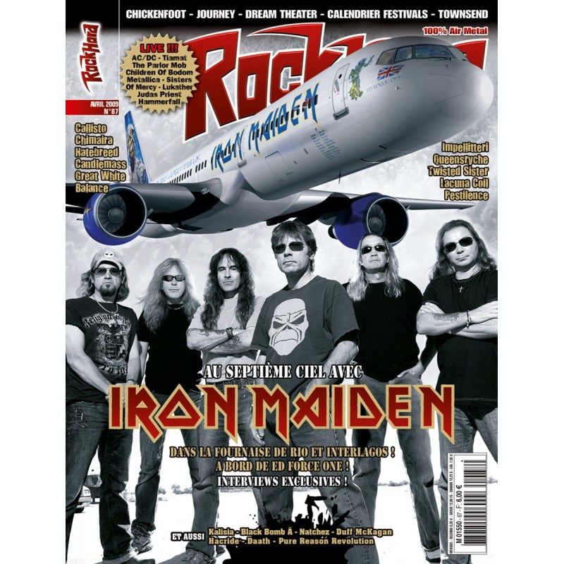 Couverture du Rock Hard n°87 Couverture du Rock Hard n°87