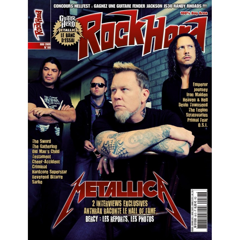 Couverture du Rock Hard n°88