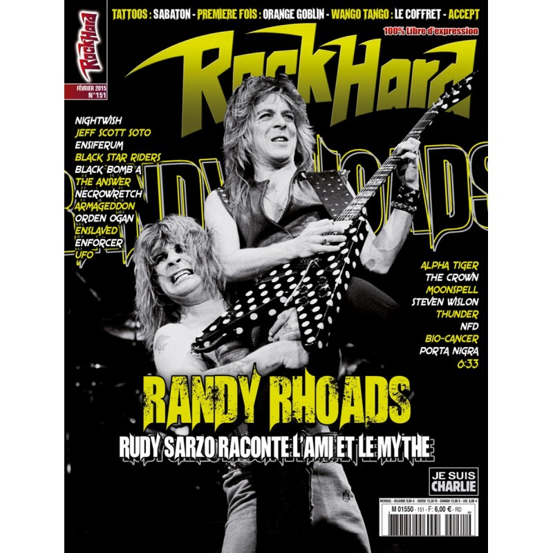 Couverture du Rock Hard n°151