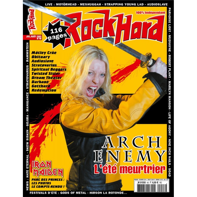 Couverture du Rock Hard n°46