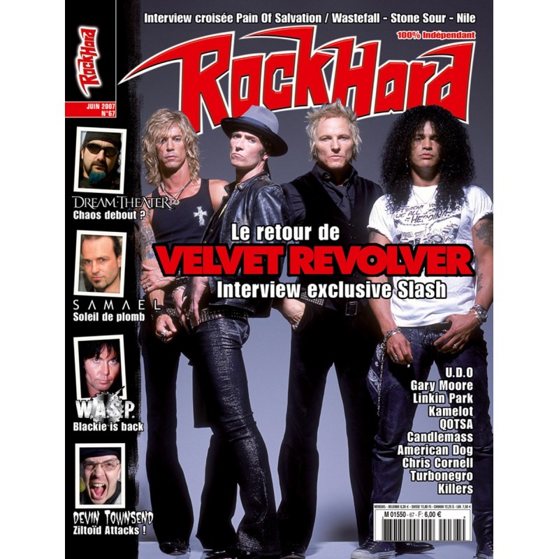 Couverture du Rock Hard n°67