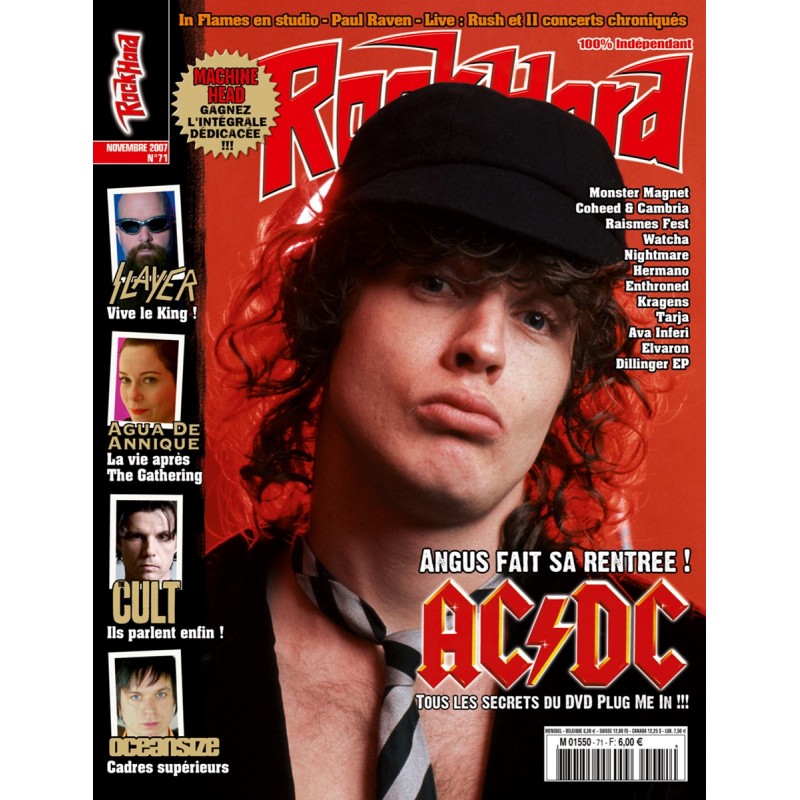 Couverture du Rock Hard n°71